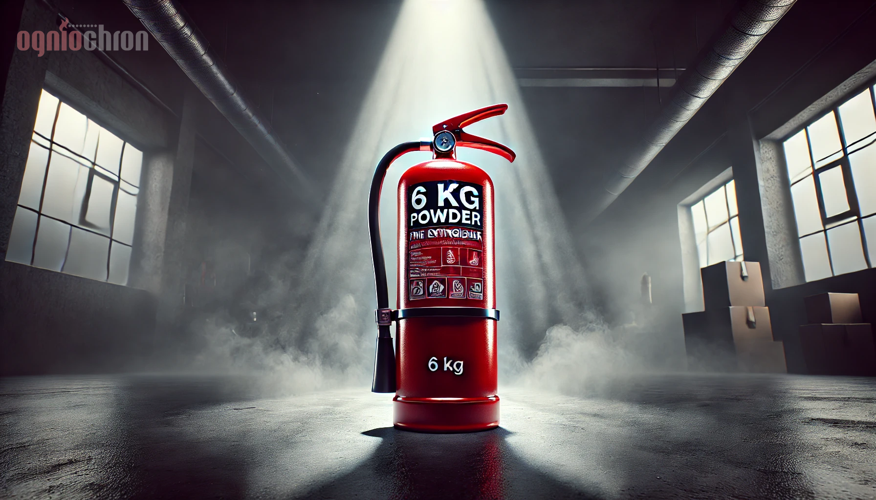 ogniochron 6 kg brandblusser met watermerk