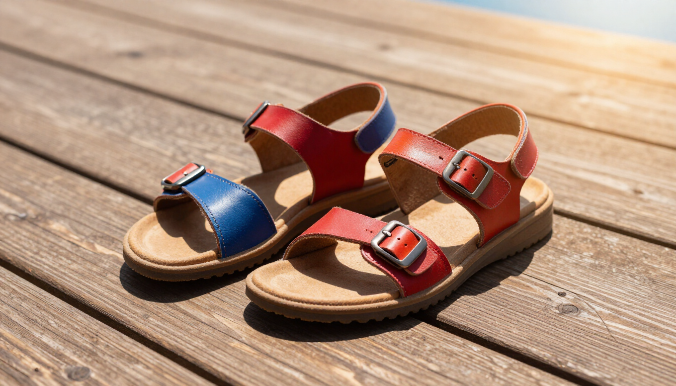 Comfortable summer sandals for foot safety