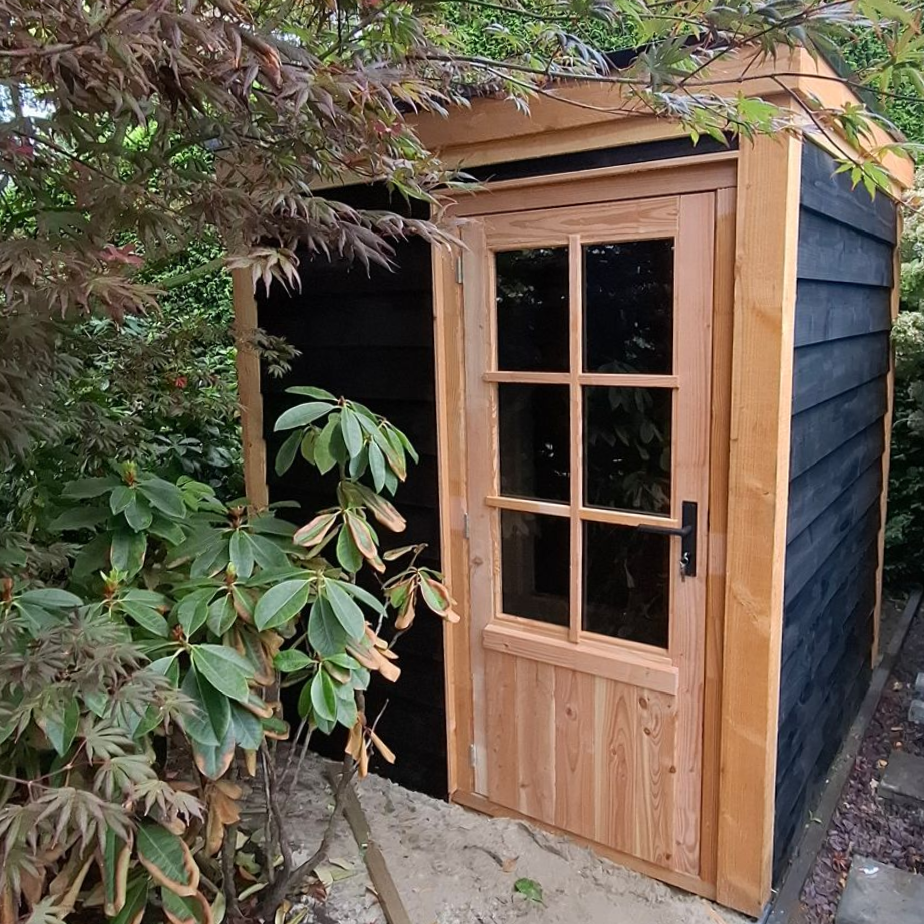 Schuur 2x2 meter Veghel | Smans Houtbouw