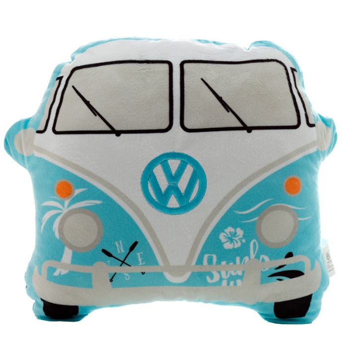 Sierkussen Volkswagen T1 bus, pluche kussen, knuffel kussen, ibiza style, vintage busje, huwelijkscadeau,
