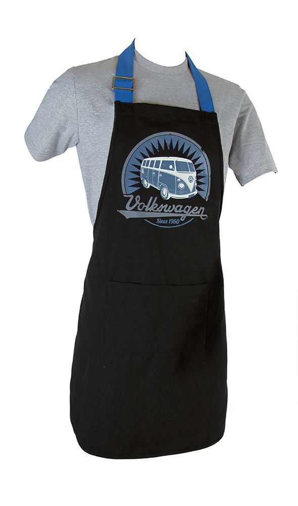 Volkswagenbus keukenschort VW T1 retrobus BBQ schort vaderdag moederdag verjaardagcadeau kerstcadeau