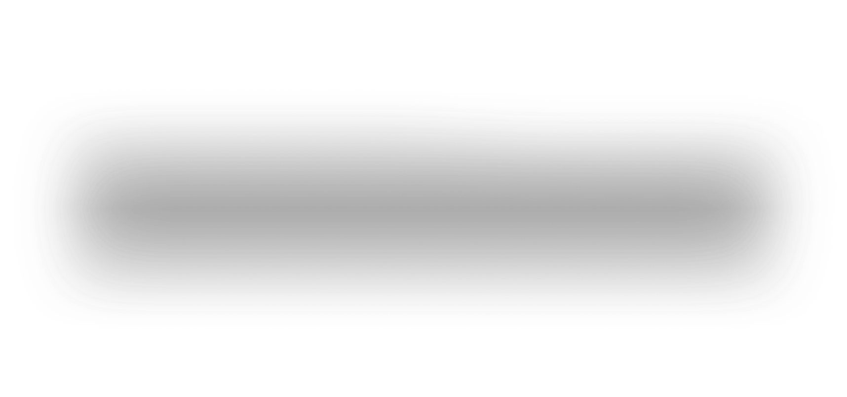 Blurred gray horizontal bar on a white background