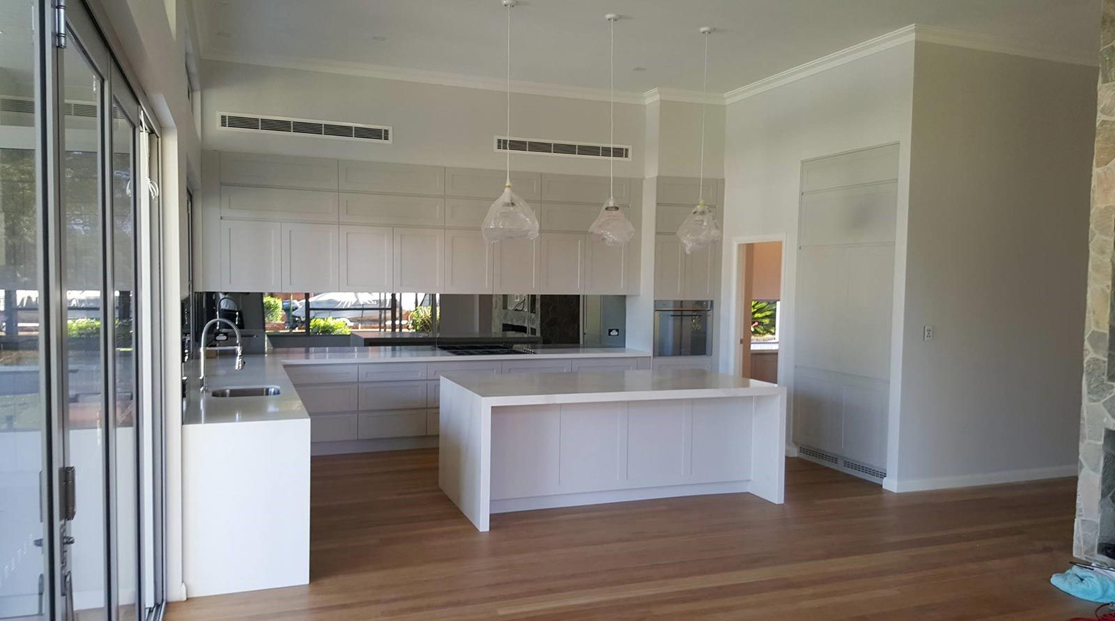 There is a Large Island in the Middle of the Kitchen — Allnew Kitchens in Lake Macquarie, NSW