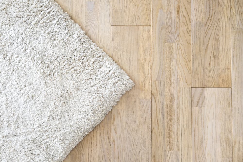 Light Wooden Floor With White Carpet - Carpet in South Burnett, QLD