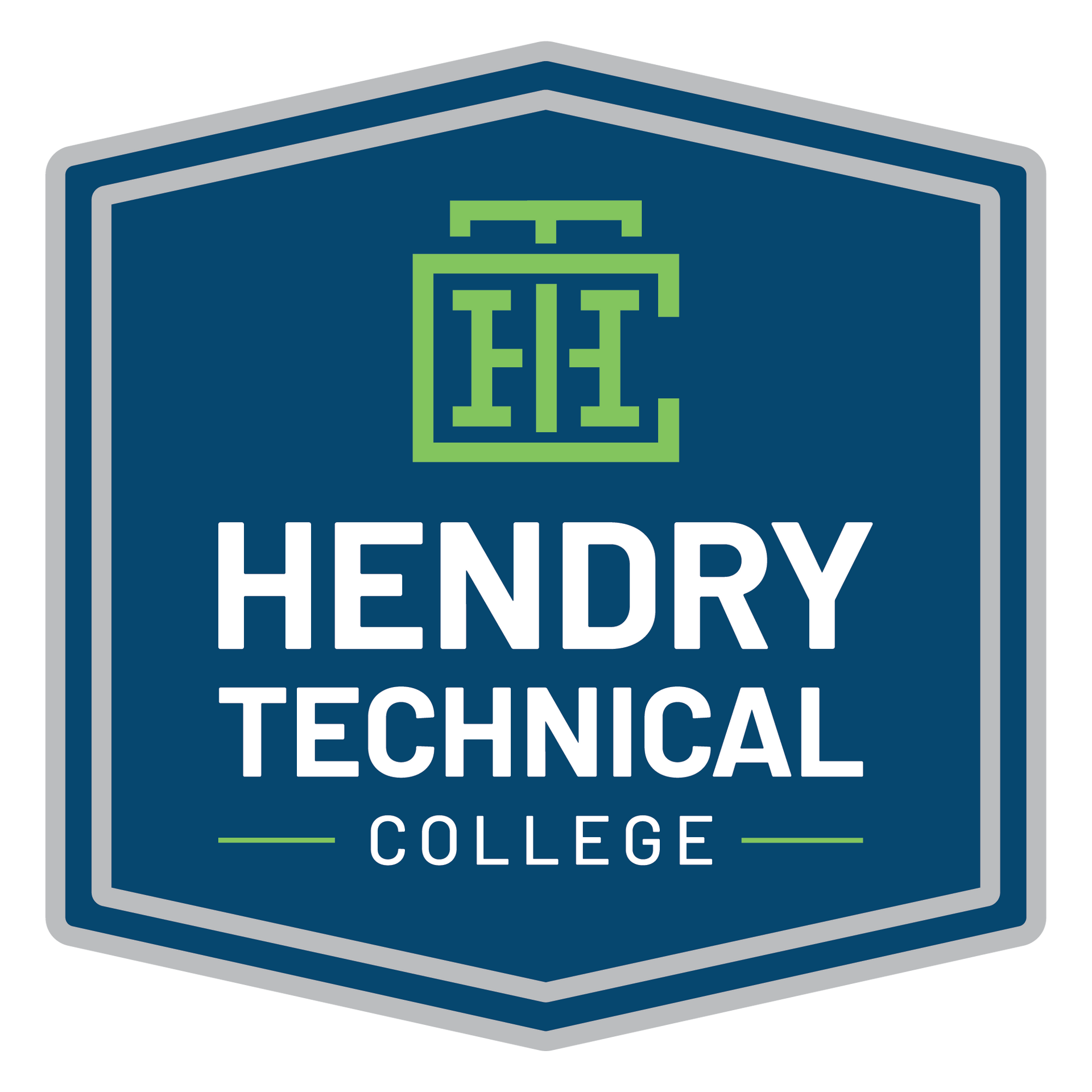 Hendry County Workforce Development logo: blue/green shield with text and tree graphic.