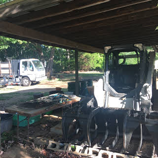 stump removal equipment