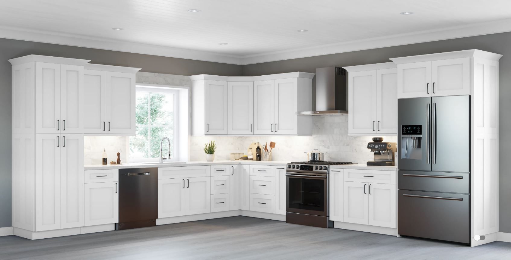 Cabinets White Shaker