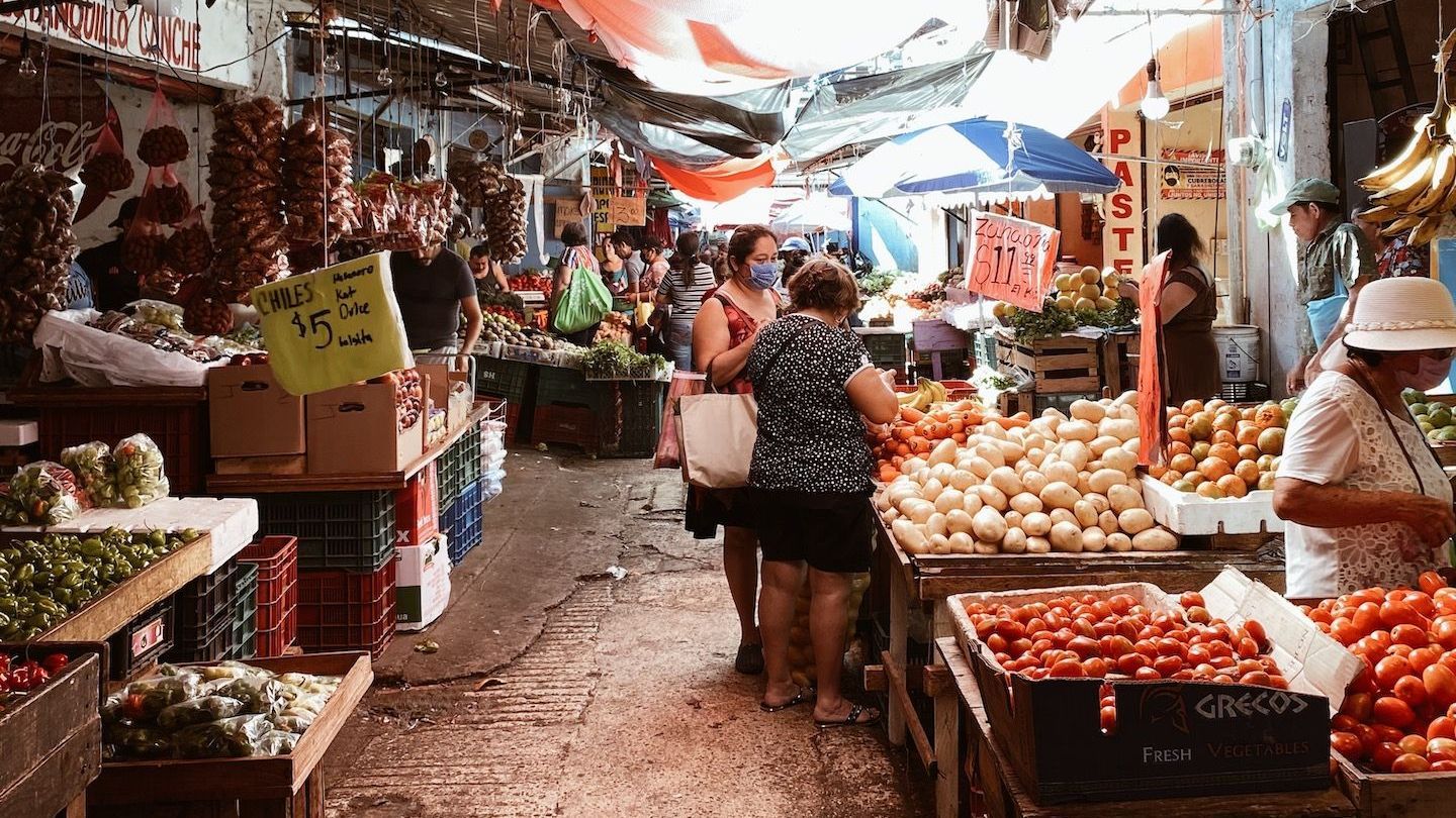 Mercado Lucas de Gálvez, el principal mercado de Mérida