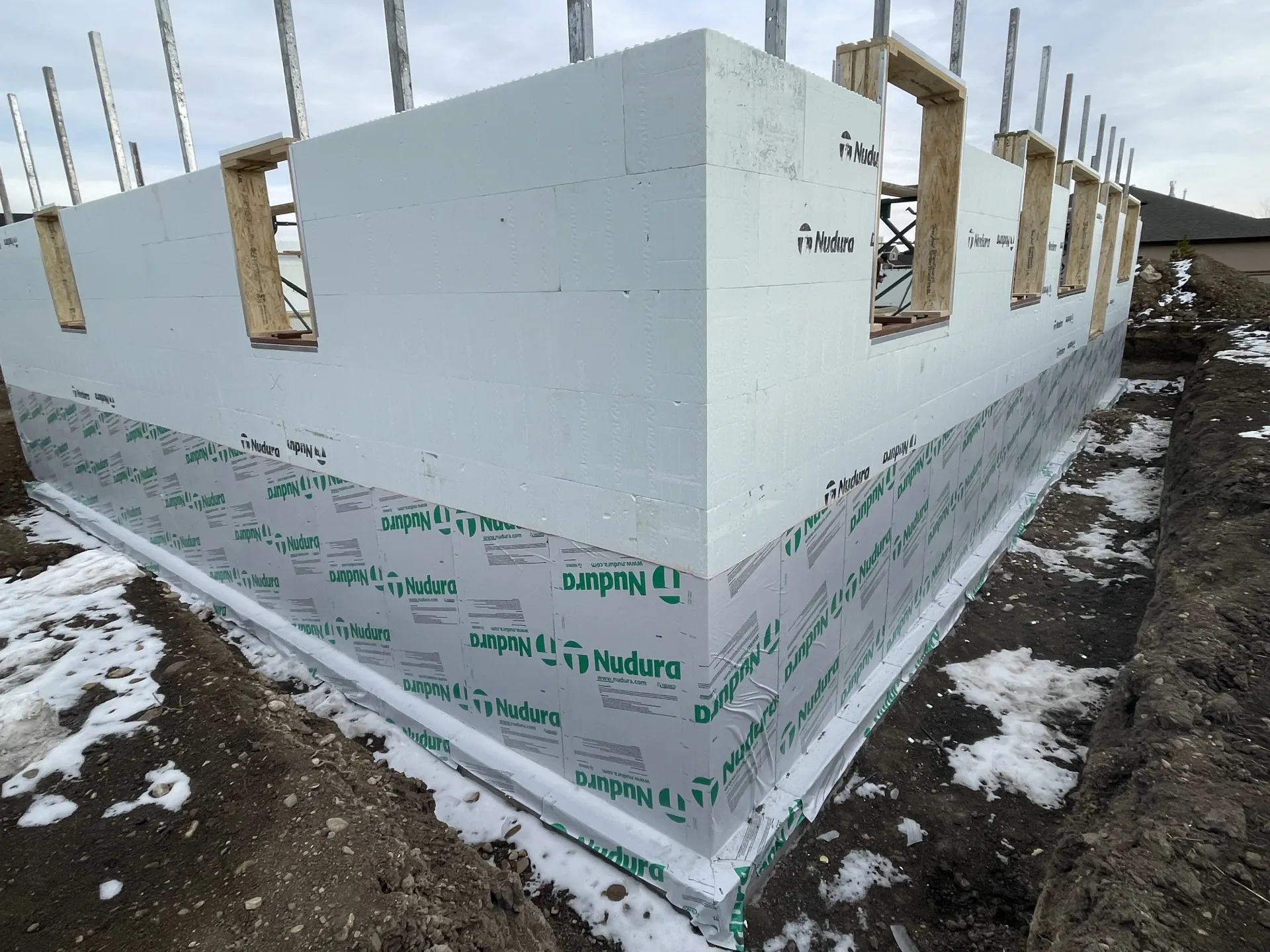 icf home builder sheridan Wy construction project