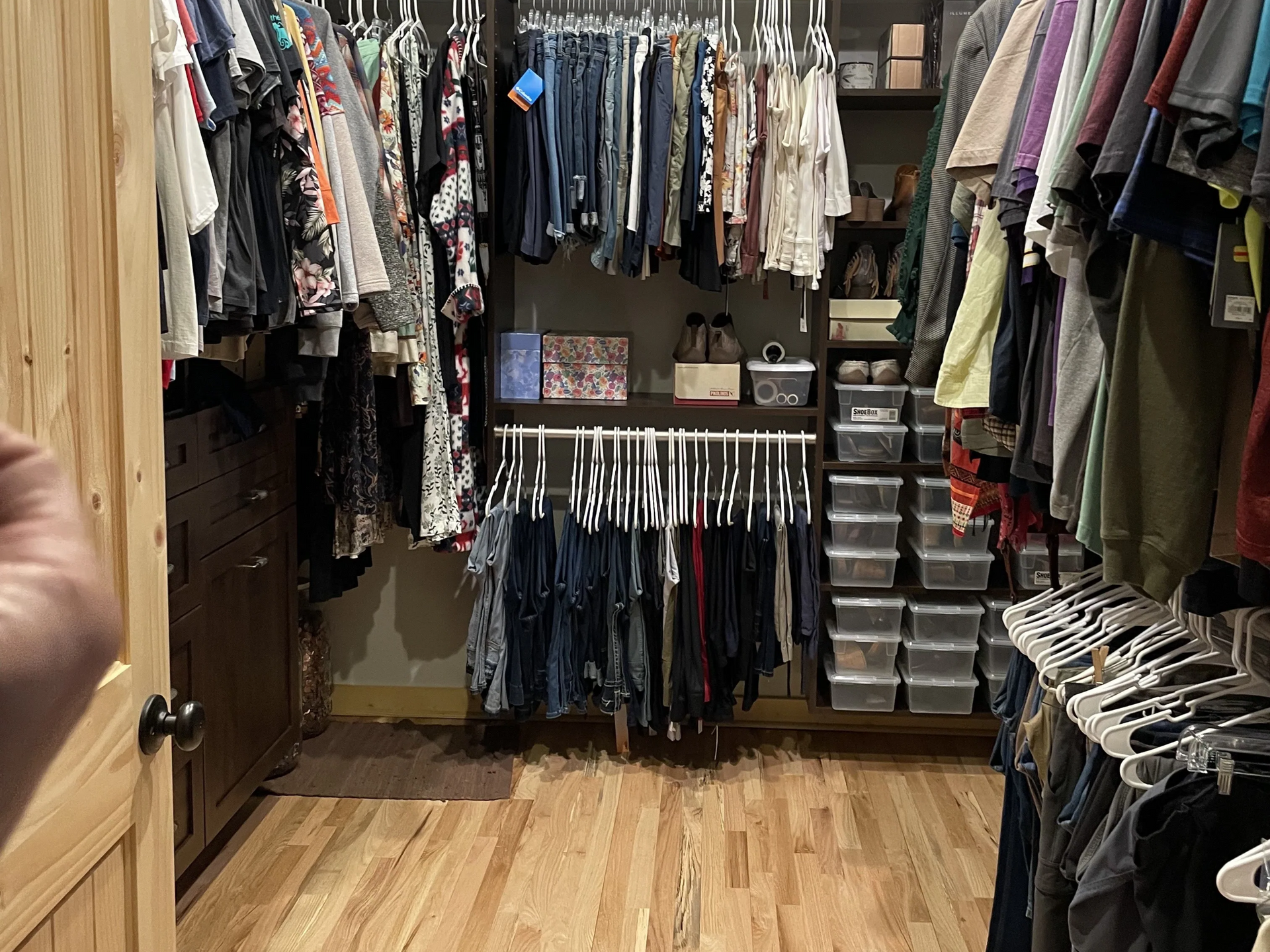 ICF home builder Sheridan WY closet