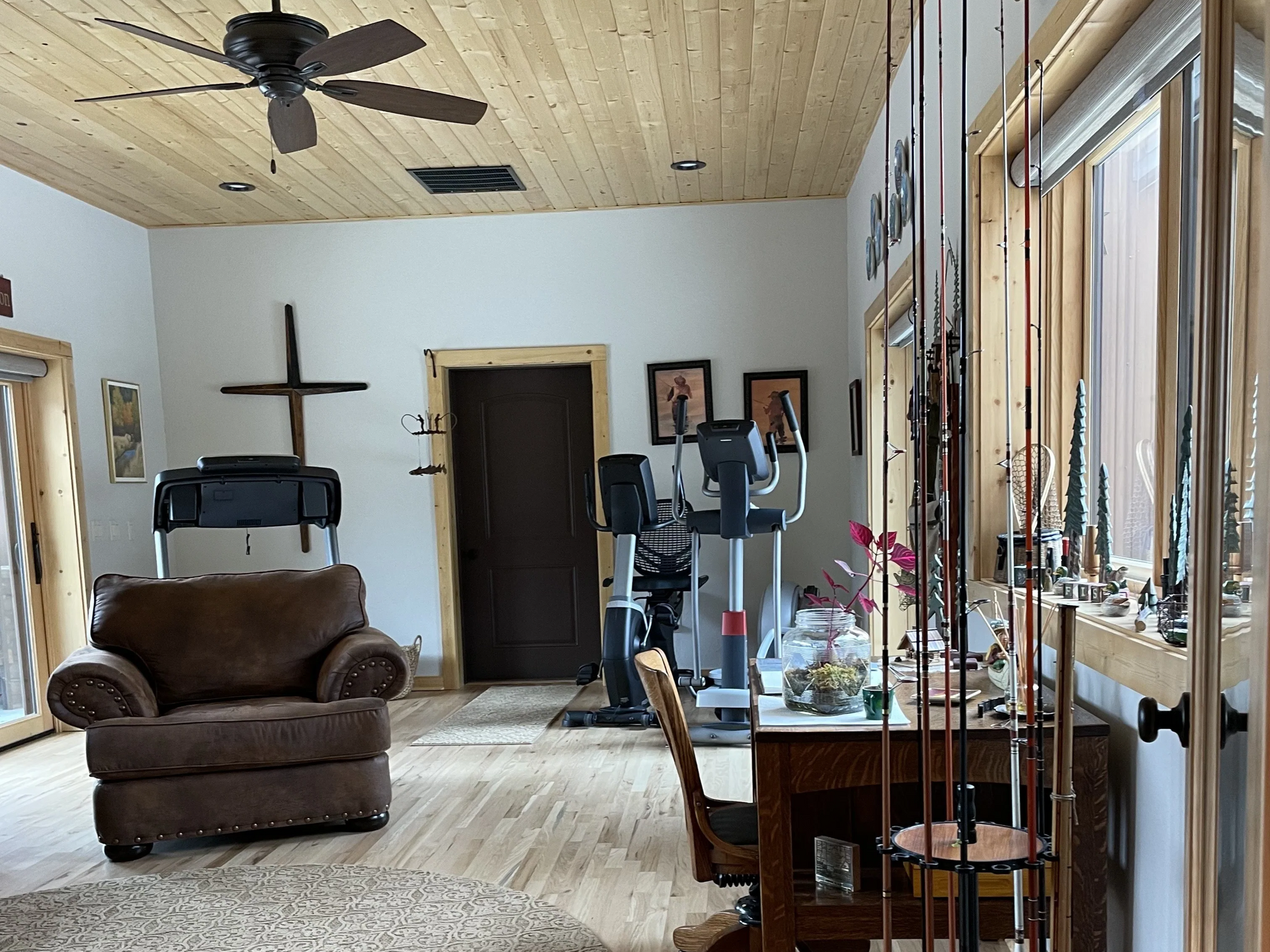 custom home builder Sheridan WY living room