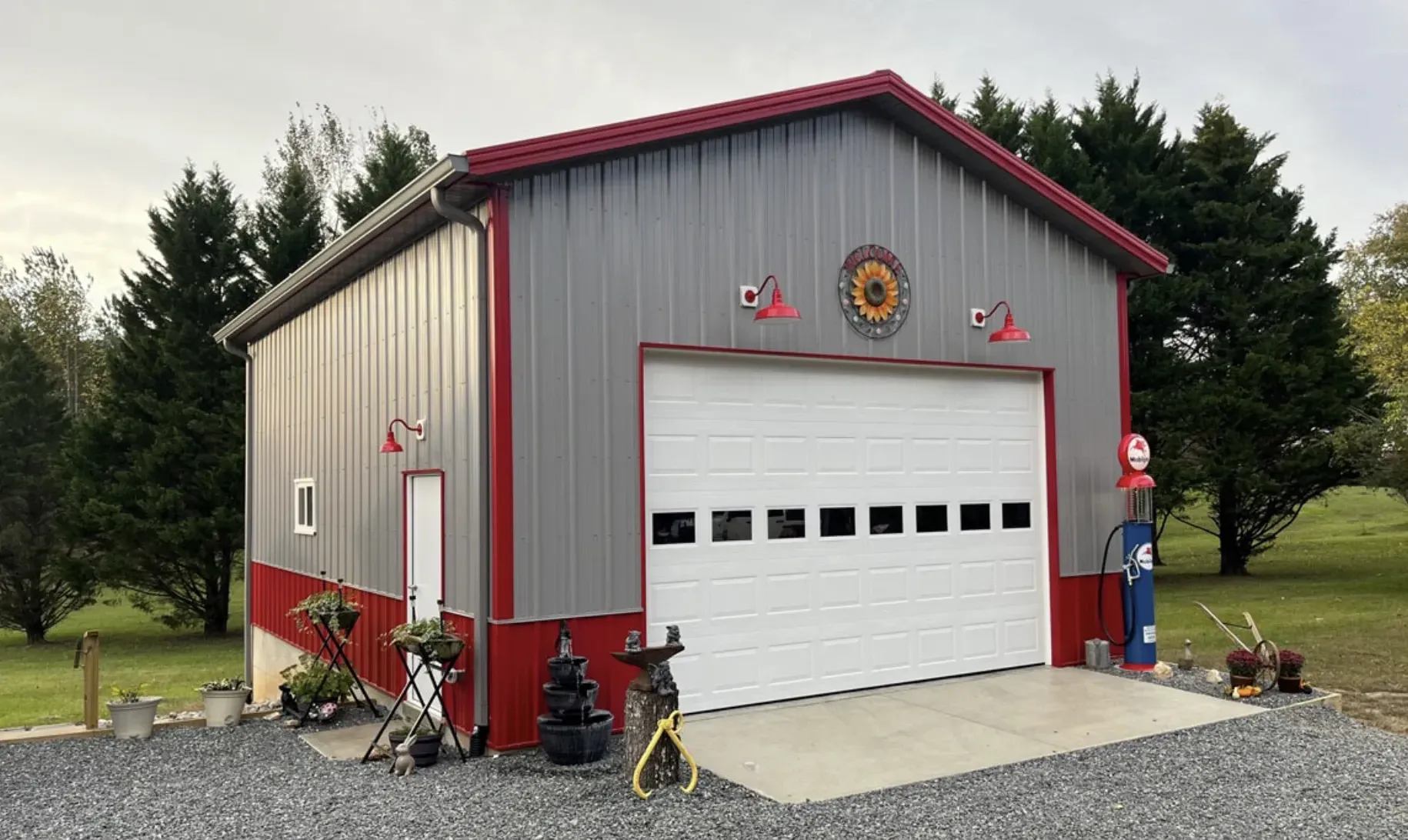 Garages, shops and equipment post frame buildings