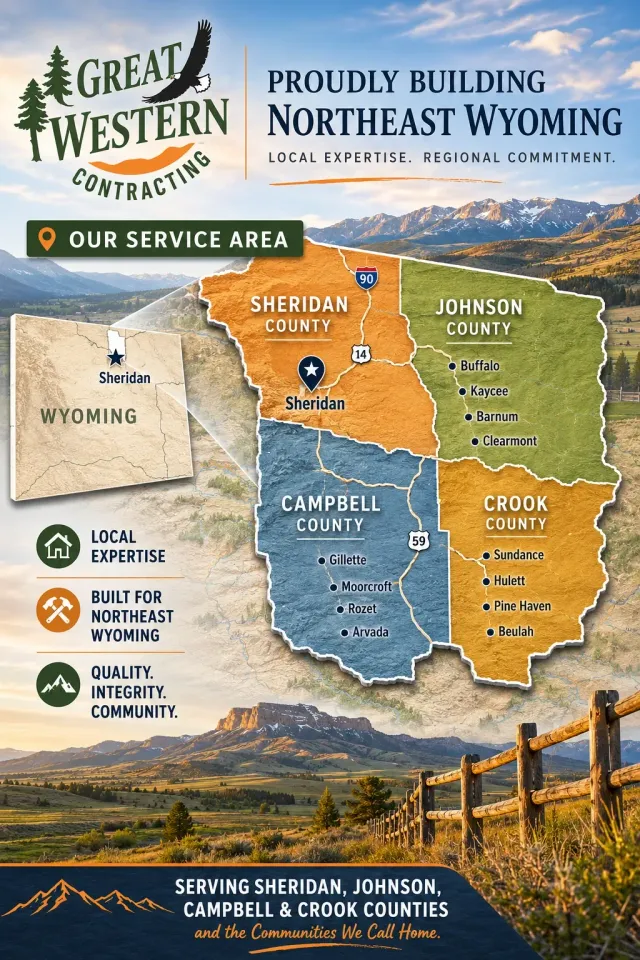 Great Western Contracting service area