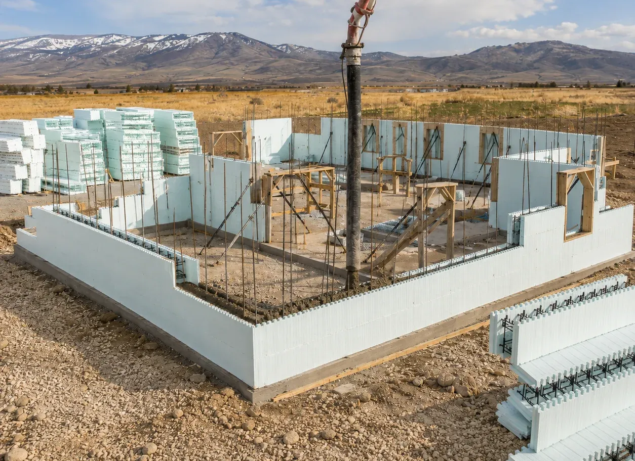 concrete home builder Big Horn