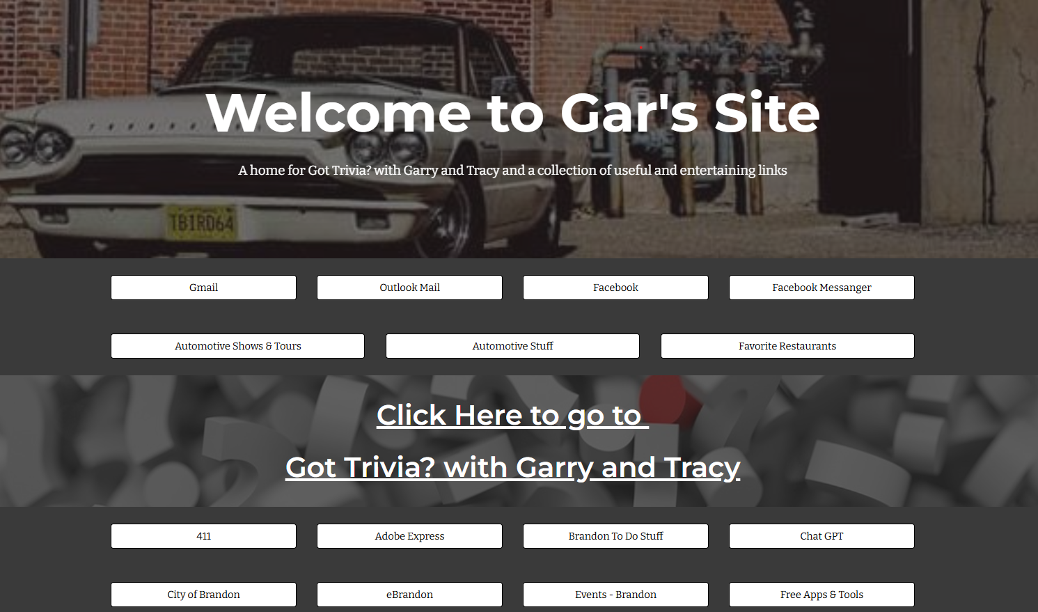 Gar's Website