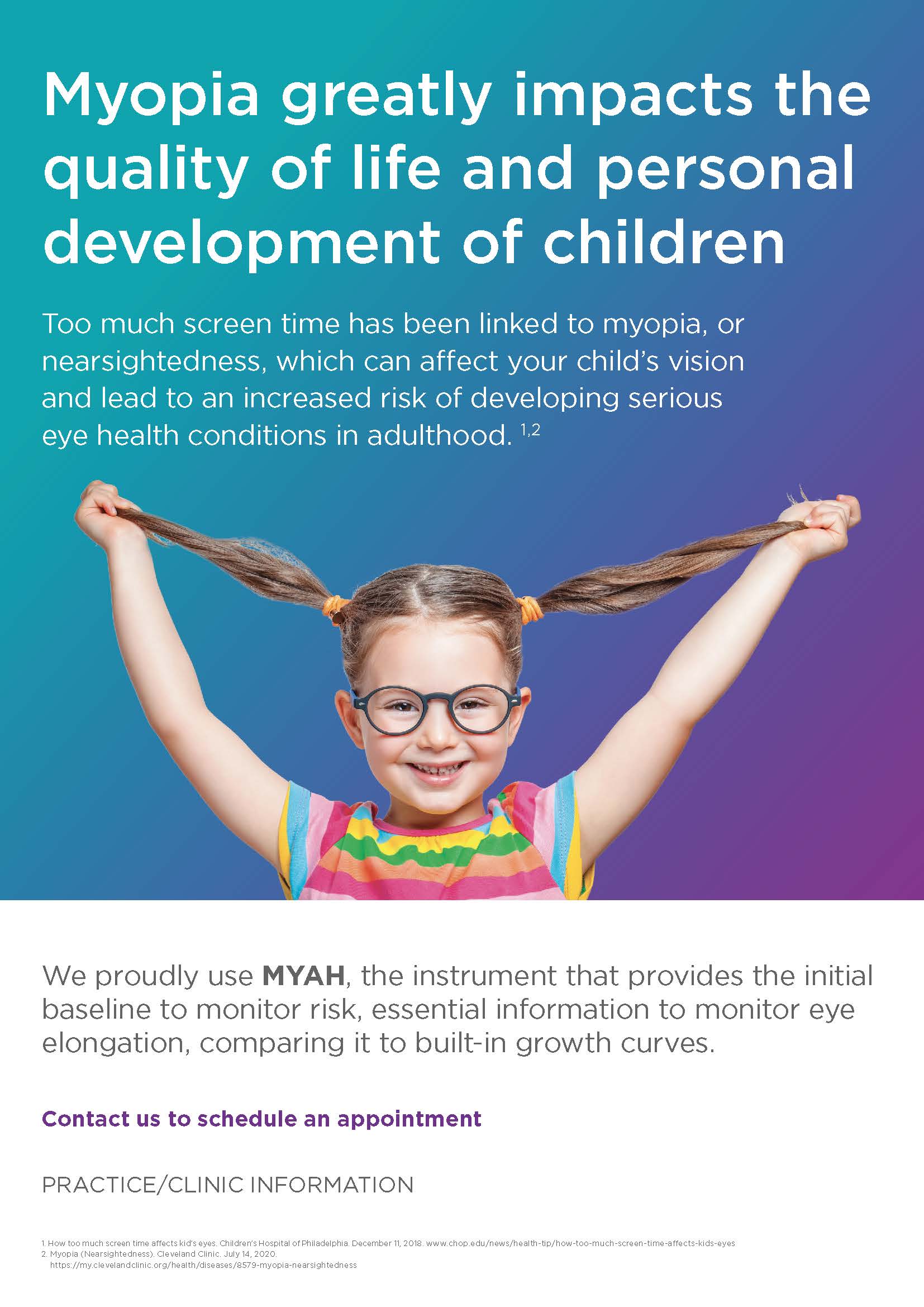Myopia in Children Image