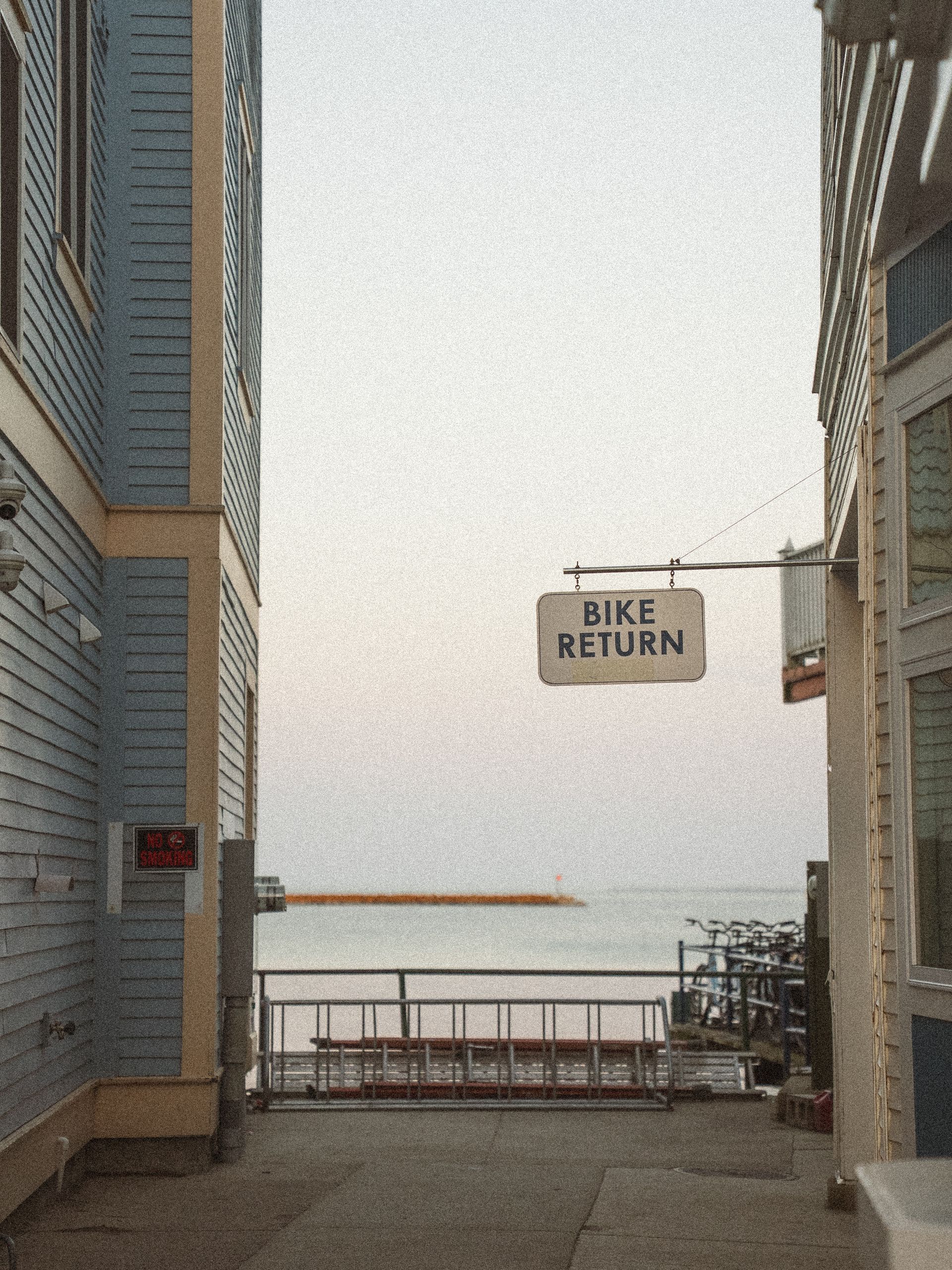 MACKINAC BIKE RETURN ALLEY