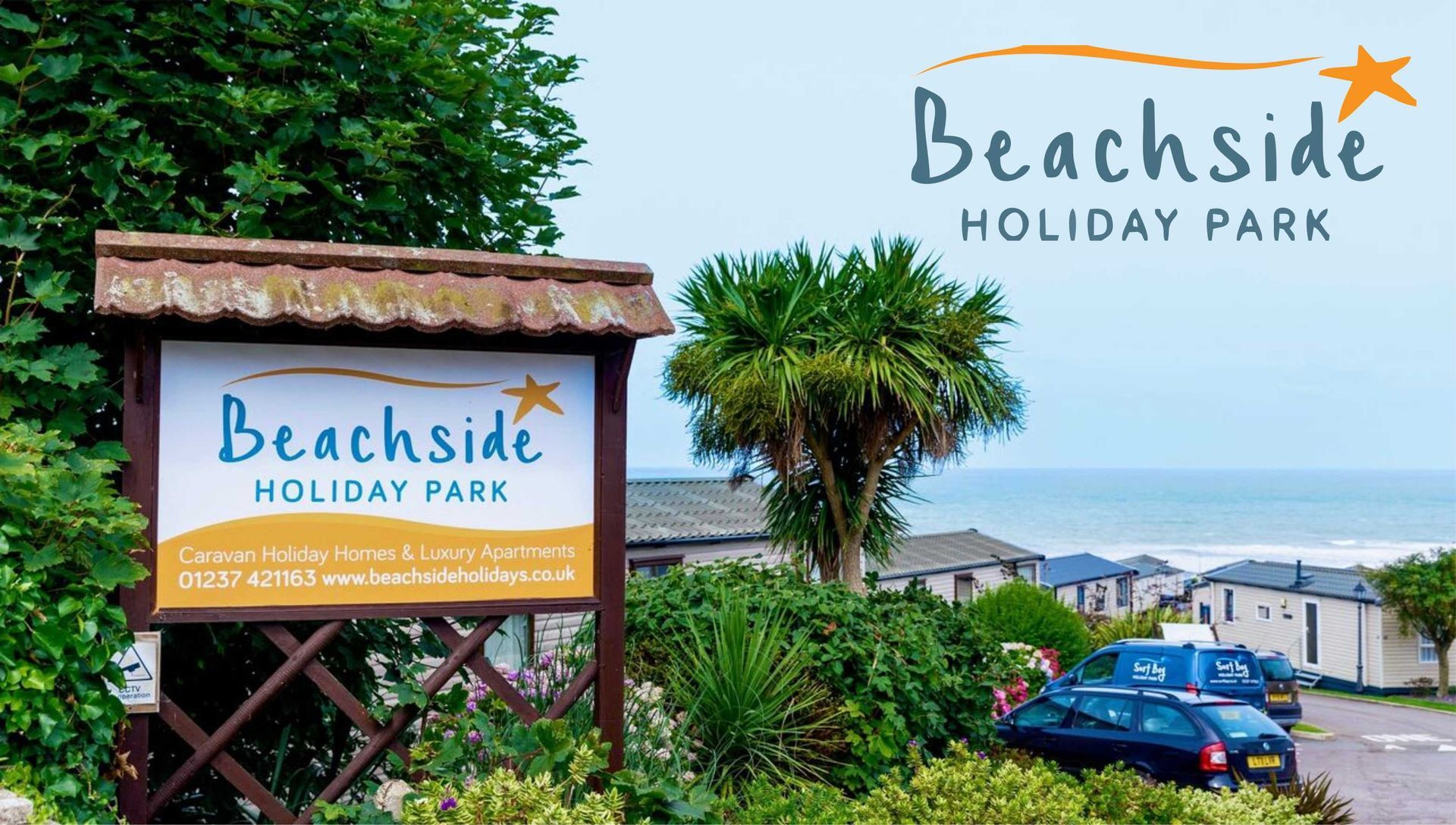 Beachside Holiday park in westward Ho! is a very serene and tranquil place to stay. Set by the Ocean in well maintained, beautiful gardens in the heart of the village