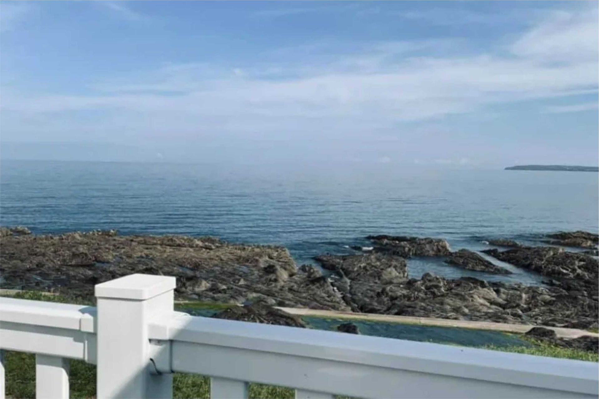 Some of the caravans at Braddicks in Westward Ho! are so close to the sea you get wet if stormy! Just a stunning position for a UK Holiday.