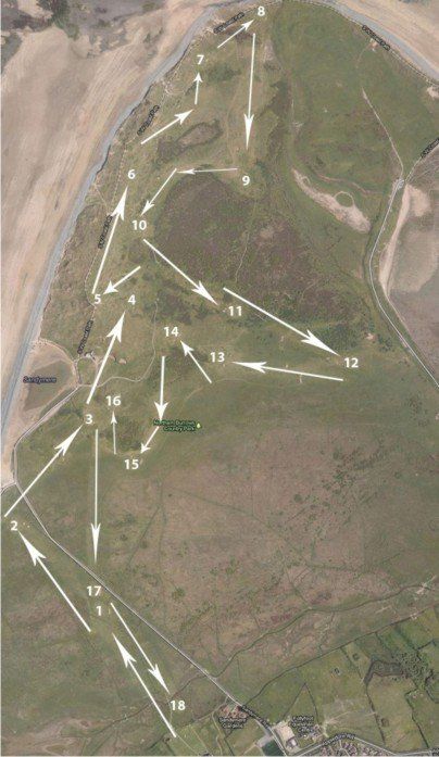 The golf couse at Royal north devon in westward ho! covers a lot of Northam Burrows county park. A stunning place to play golf