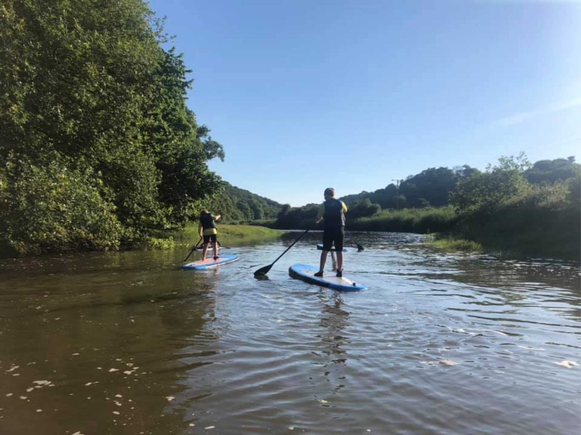 Paddle boarding at Westward Ho! is best done on the Torridge Estuary as it's flat and full of wildlife. So much to see on this tour.