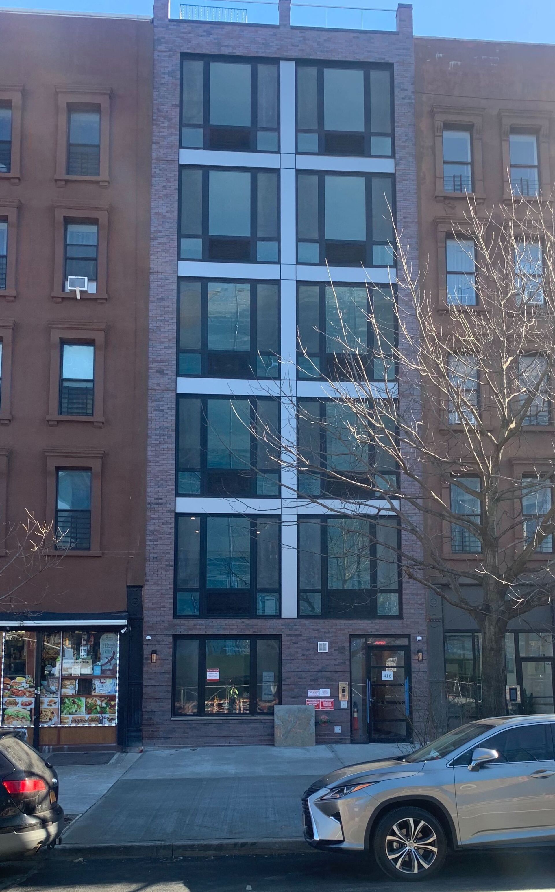 Rendering of the exterior of 416 Lenox