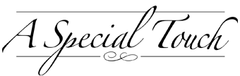 A black and white logo for a special touch.