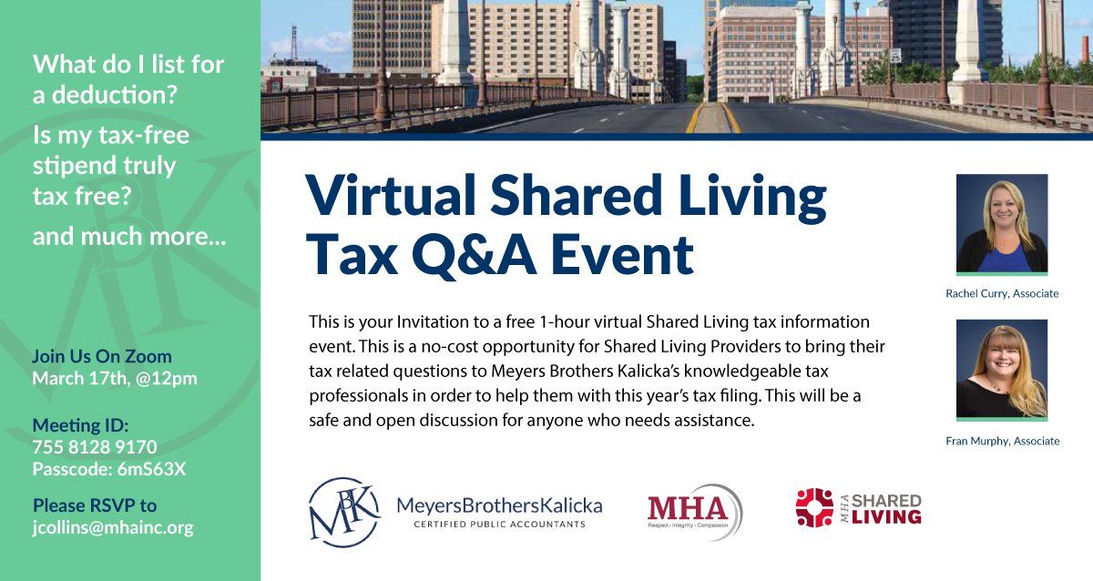 Upcoming Tax Event