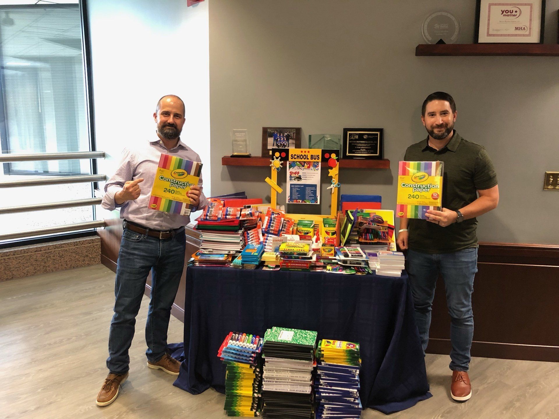 MBK Stuff The Bus with United Way