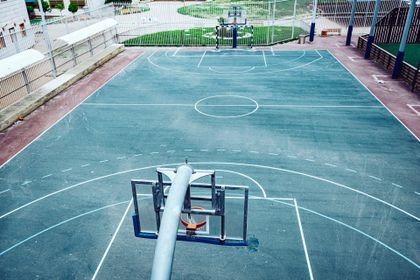 Sports Court Line Striping