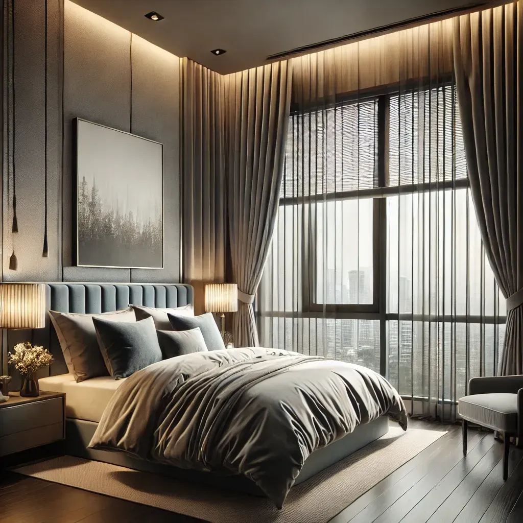 Noise-Blocking Curtains and Blinds
