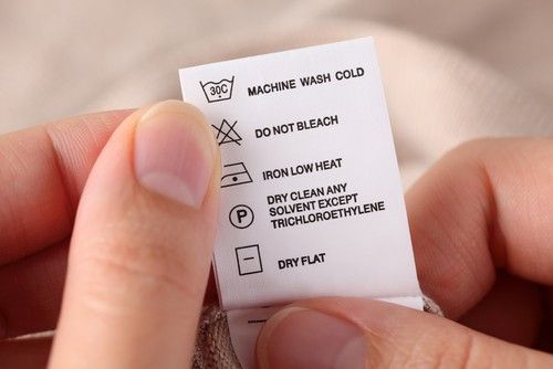 Read Before You Wash: Check the Curtain Label