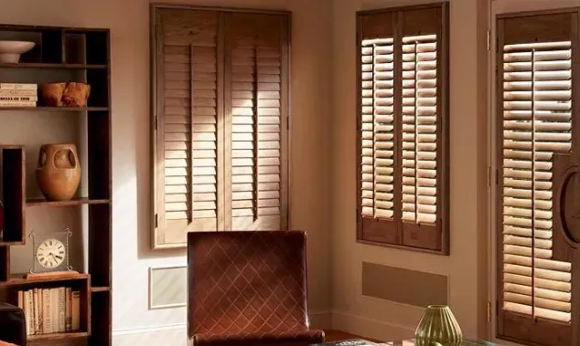 Real Wood Shutters for a Traditional Touch