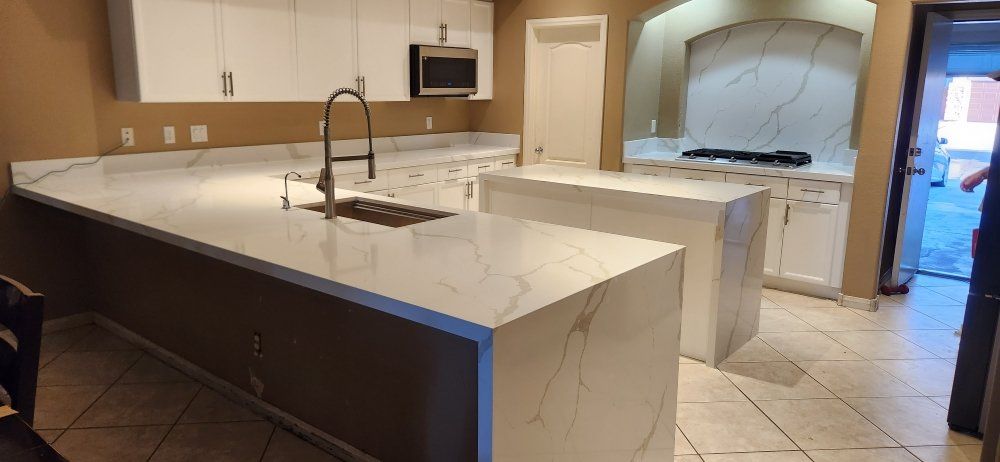 Porcelain Kitchen – Las Vegas, NJ – Montano's Granite