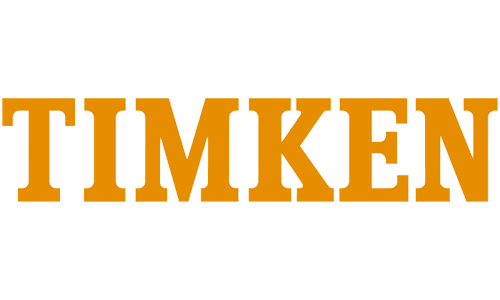 Orange TIMKEN logo on a white background