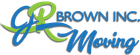 JR Brown Inc. Moving logo