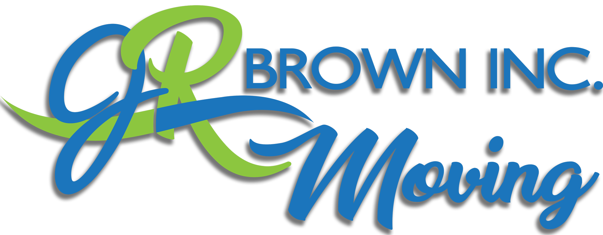 JR Brown Inc. Moving logo