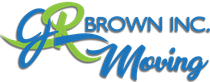 JR Brown Inc. Moving logo