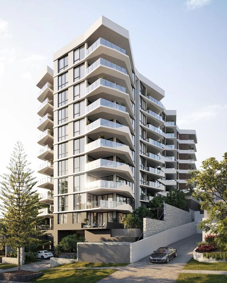 Tall Apartment Building— Harrison Development Group In Surfers Paradise, QLD