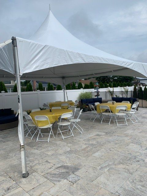 20 x 20 high peak tent
