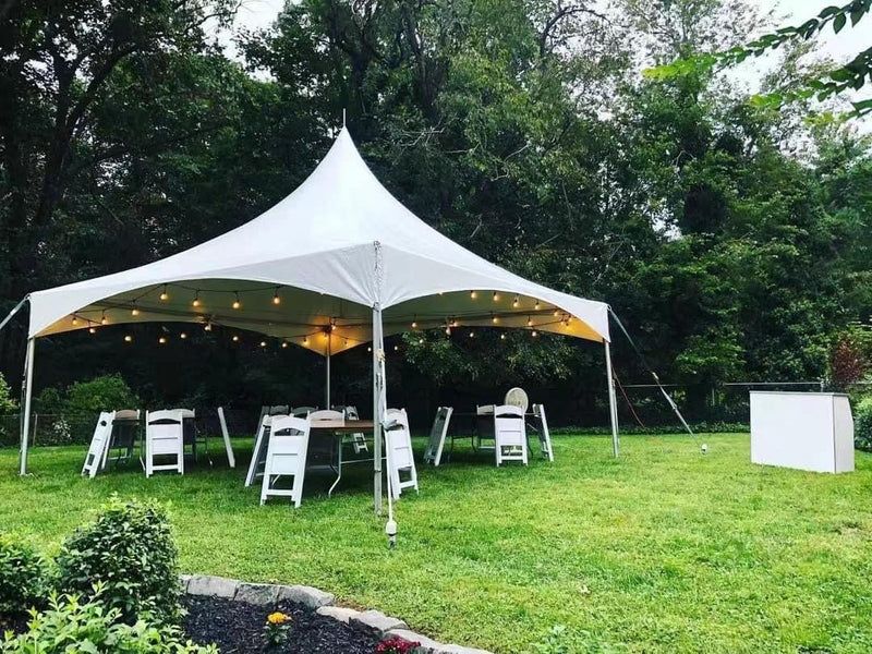 20 x 20 high peak tent