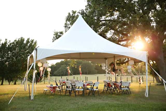 20 x 20 hp tent