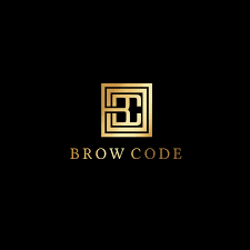 Gold logo: 