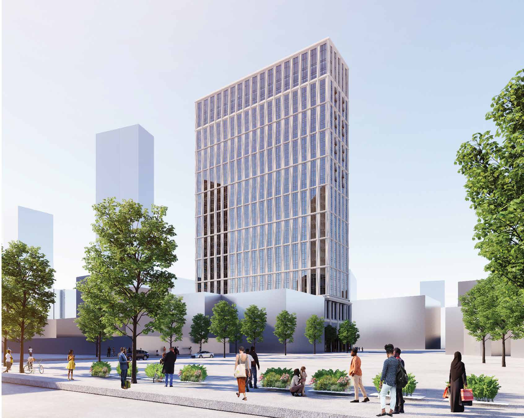 TV Atlanta Building Rendering