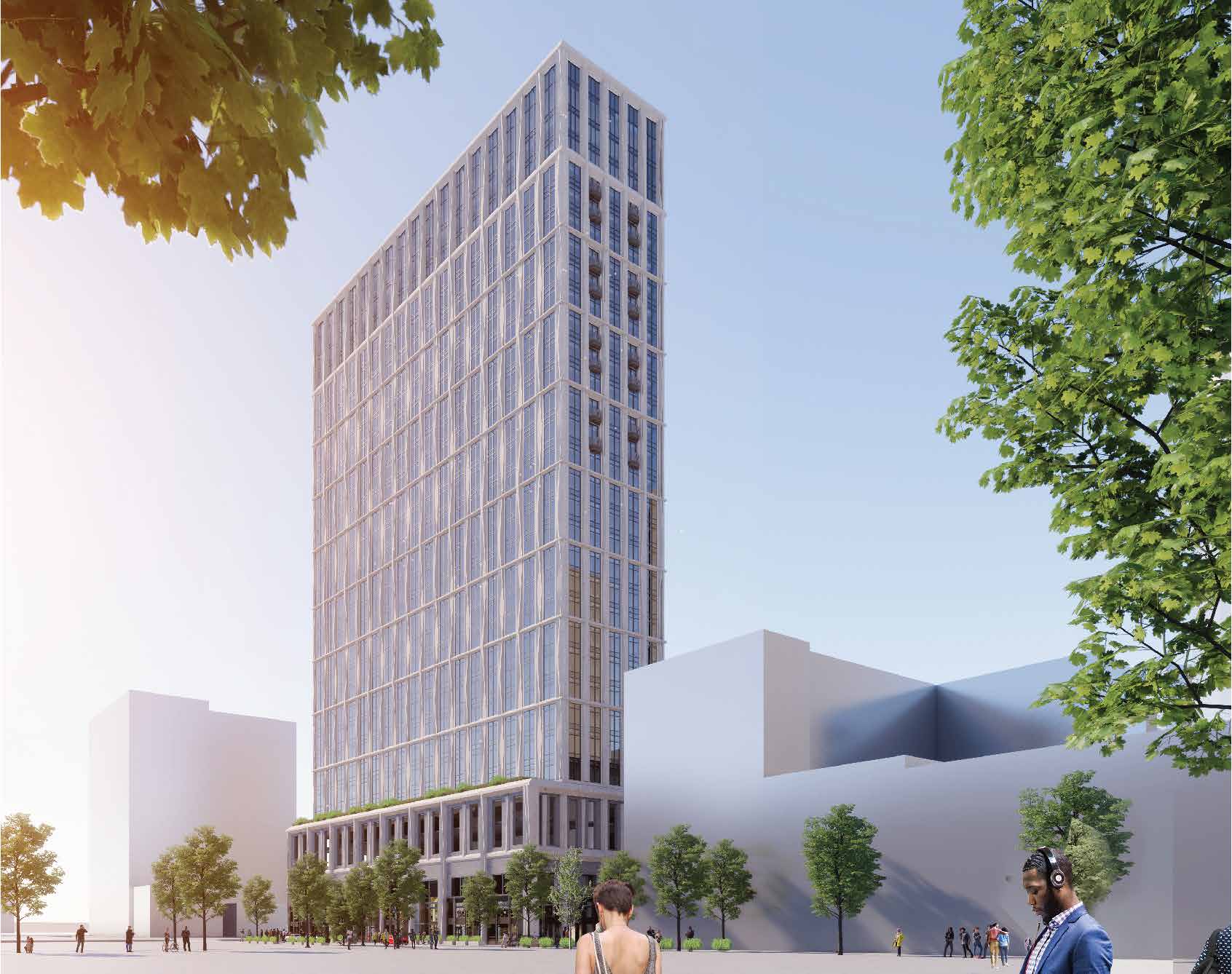 Atlanta building rendering