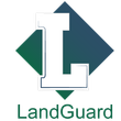 LandGuard logo: white “L” on green and blue diamond shapes with “LandGuard” text below