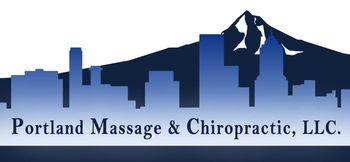 A logo for portland massage and chiropractic llc