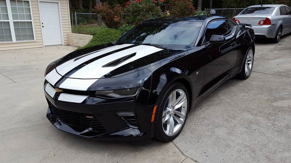 Sports Car with Tinted Windows