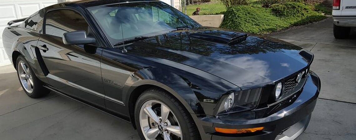 Black Sports car
