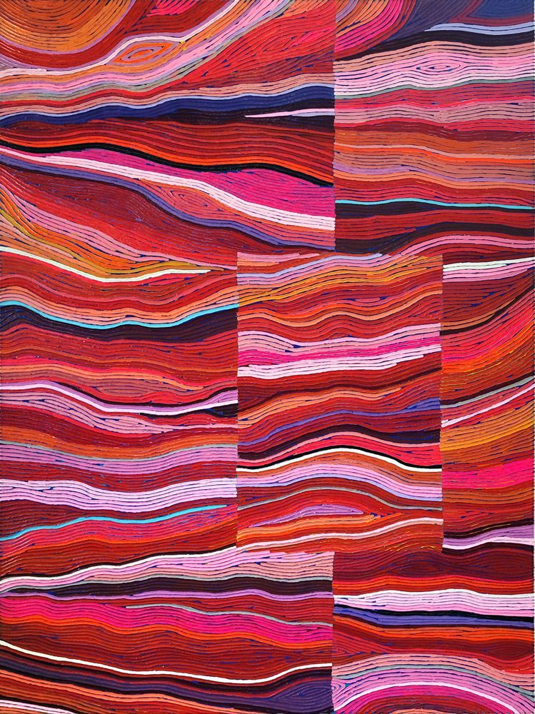 silence of slib 7 - schilderij van Jo & Josie, verfding.nl